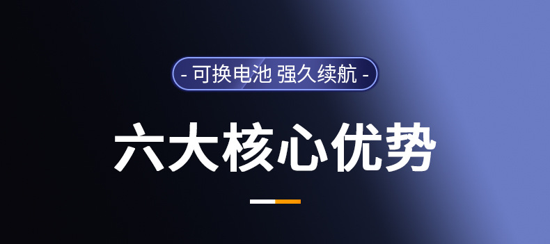 2025创新可换电池type-c快充双电弧打火机防风usb智能点火器批发详情3