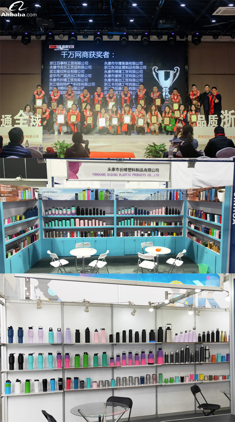 新款不锈钢双层真空保温杯太空壶带提手吸管户外便携大容量保温杯详情14