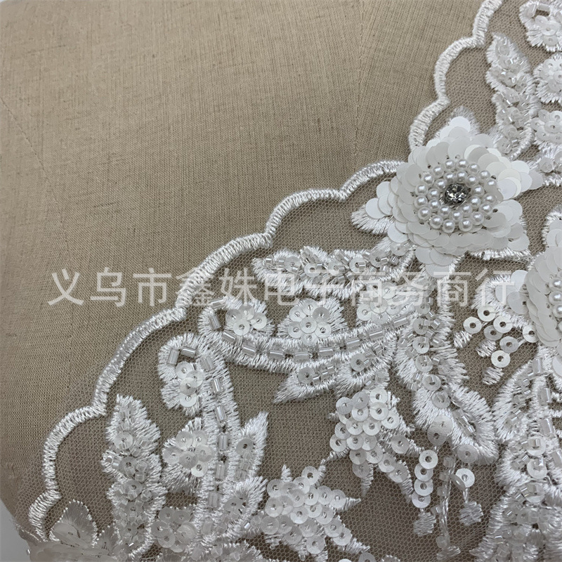 Embroidery, beading, sequins, barcodes, clothing accessories and accessories decoration pic 3
