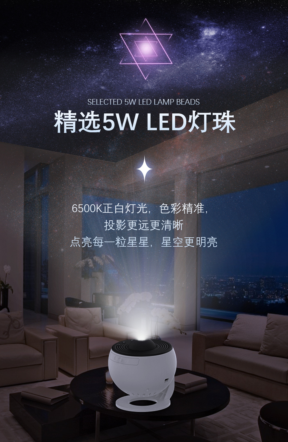 Globe Galaxy Projection Lamp Focusing model comes with 13 film films, high-definition starry sky light, bedroom full sky star ambient light pic 10