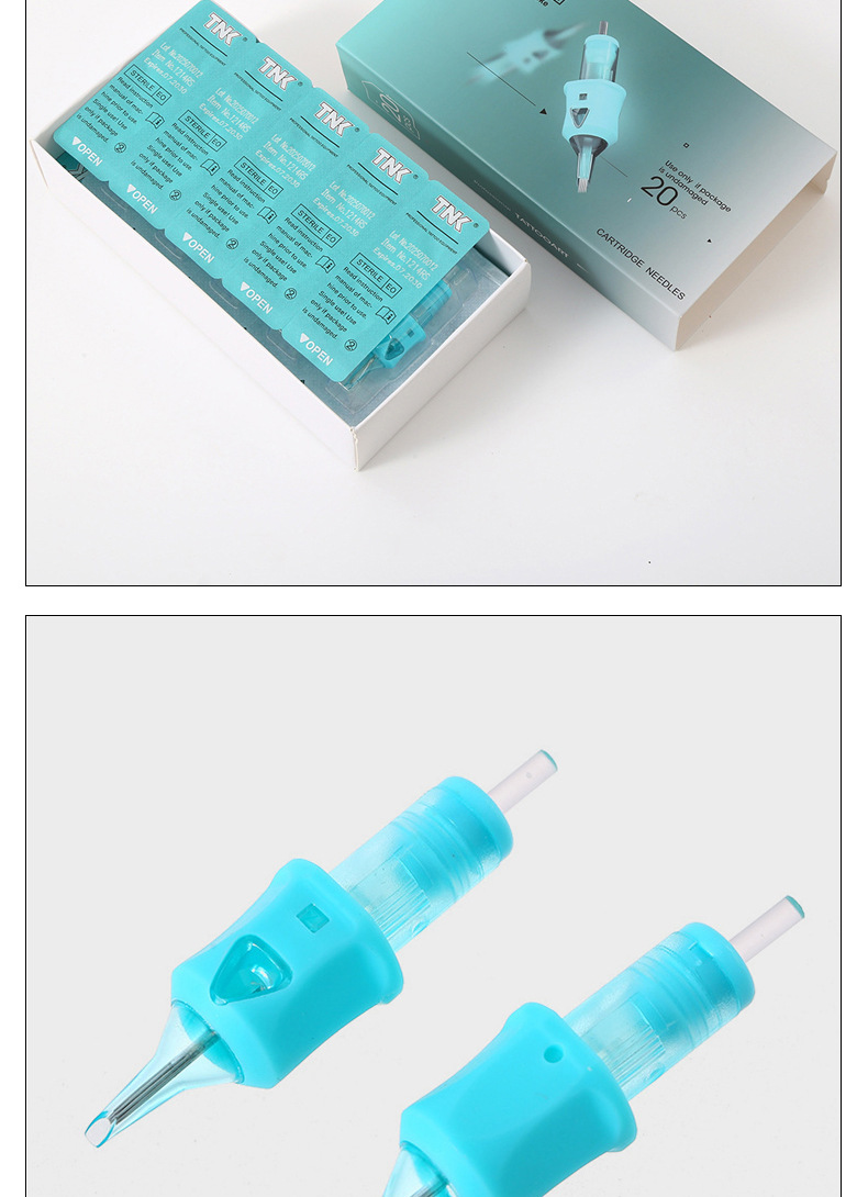 Ethylene oxide disinfectant silicone sleeve tattoo needle, professional tattoo safety needle, anti-slip and anti-disengagement design, the same style as tattoo shops pic 14