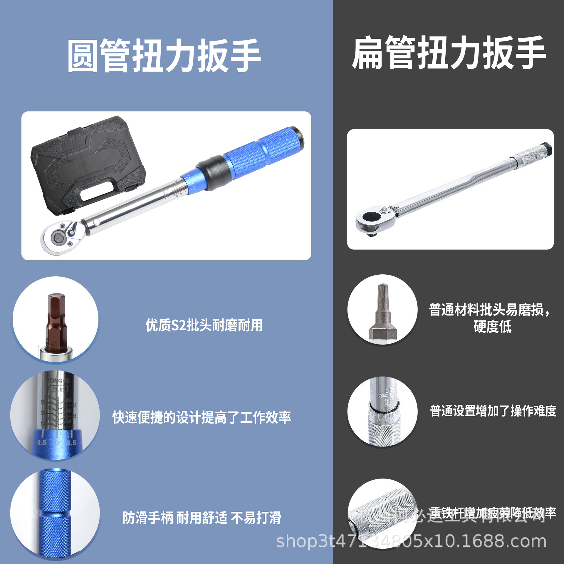 Adjustable Xiaofei torque wrench set 1/4 high-precision torque kilogram wrench, bicycle repair tool pic 2