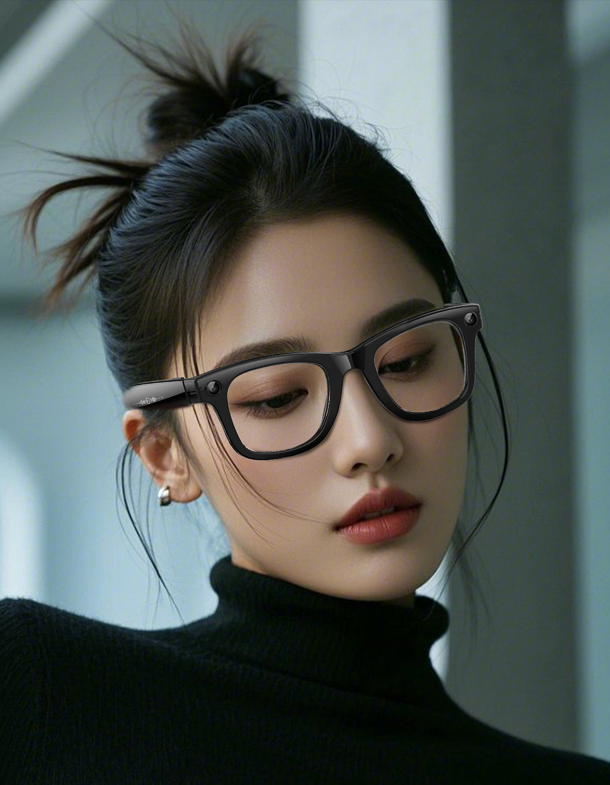 The cross-border W620 smart glasses feature 8-megapixel AI translation, photo and video shooting, and dual noise reduction and image stabilization for image transmission pic 24