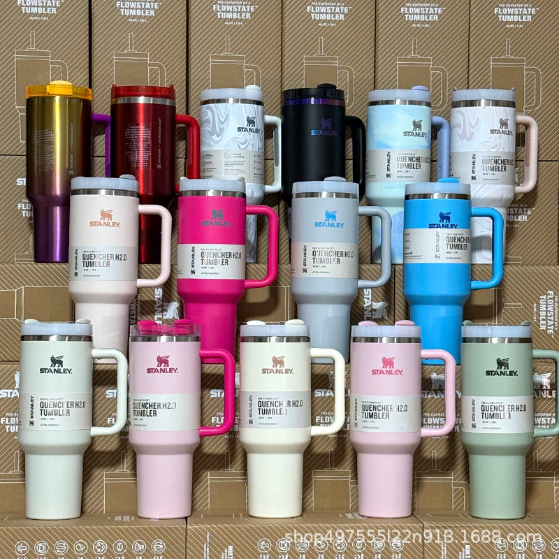 跨境亚马逊ebay爆款史丹利stanley2代40OZ不锈钢户外车载保温杯详情1