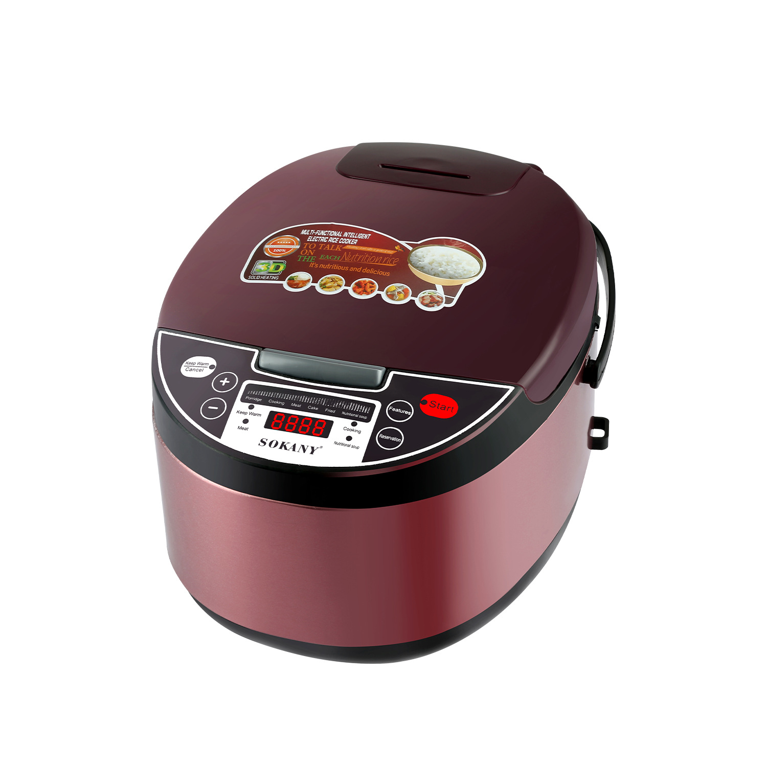 Foreign trade SOKANY07052 Household 6L Timed ELECTRIC RICE COOKER pic 4