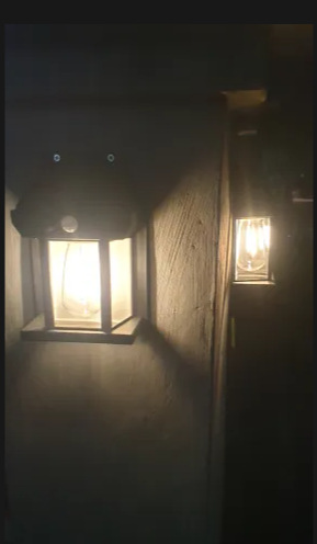 太阳能室外壁灯人体感应三模式钨丝壁灯花园别墅防水小夜灯照明详情19
