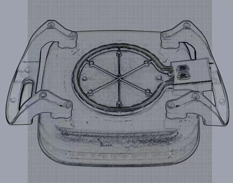 Multi-functional square pot household electric hot pot, Korean-style large-capacity smoke-free electric cooking pot, non-stick 5L electric wok pic 10