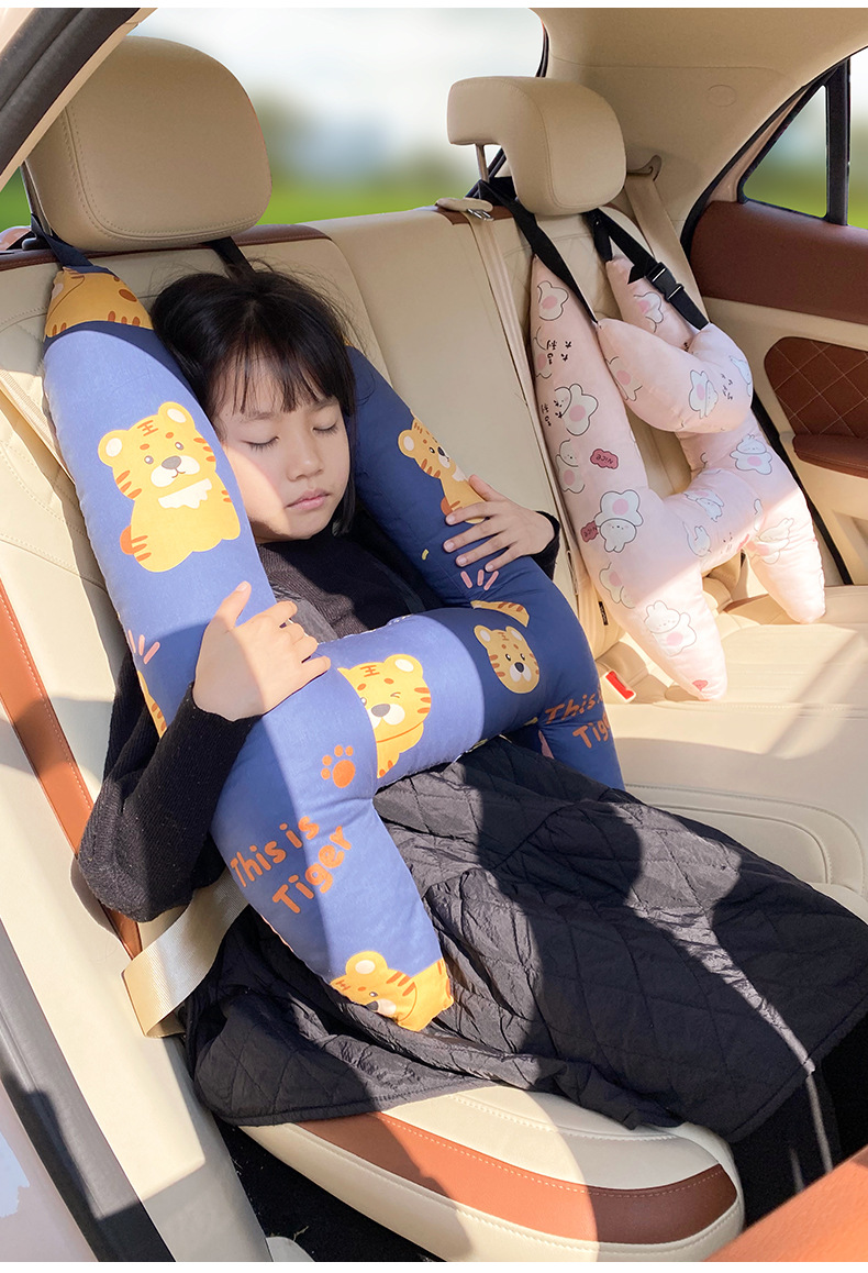 汽车抱枕儿童卡通动漫睡枕车载内用品抱枕车上舒适睡觉神器通用详情31
