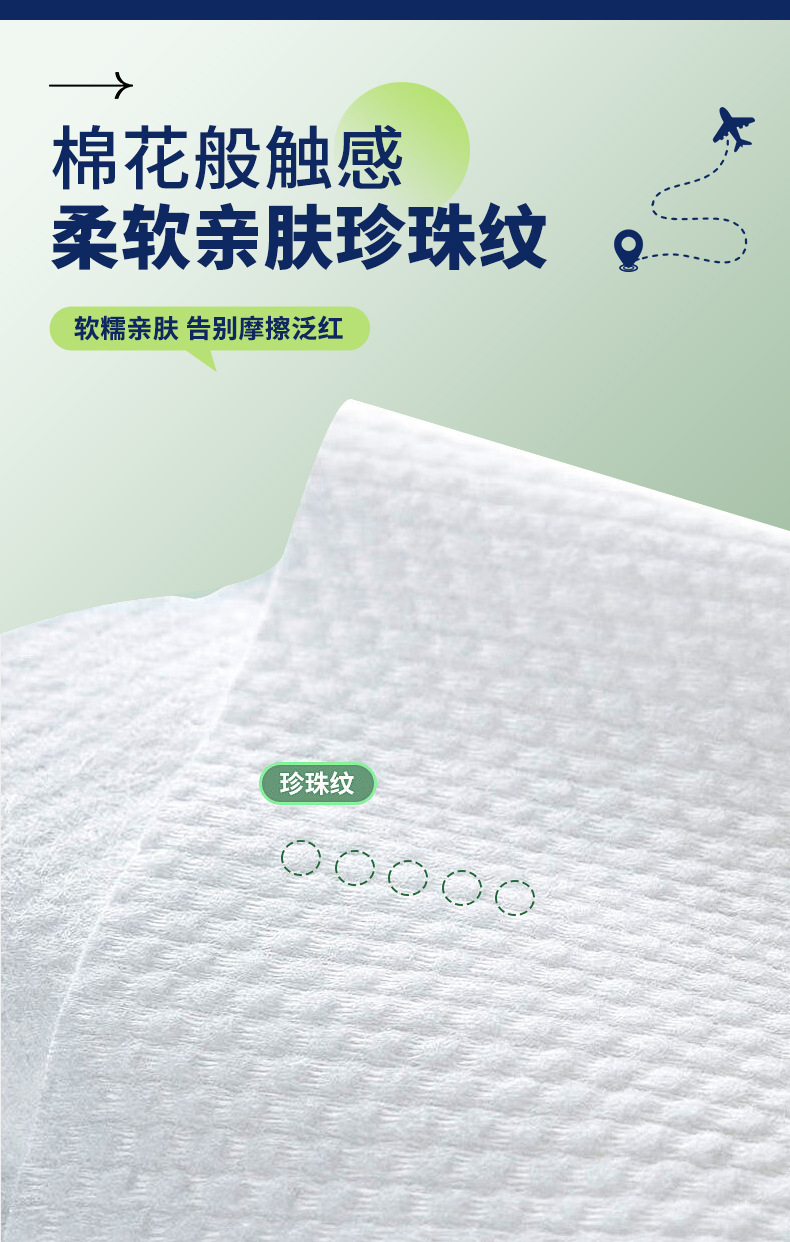 UUKKG 一次性浴袍 旅行酒店美容院浴巾毛巾珍珠纹日抛睡袍 SY782详情3