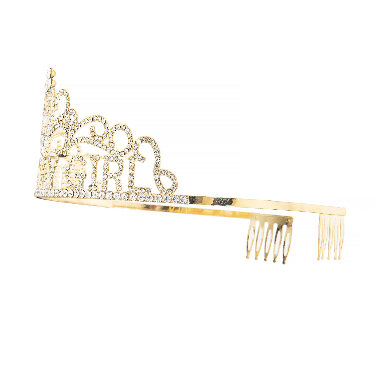 跨境生日派对皇冠BIRTHDAYGIRL生日女孩聚会公主水钻王冠头饰详情11