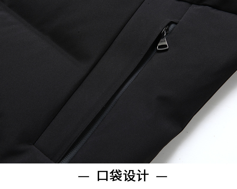 中老年羽绒服男短款加厚大码老年父亲爸爸鸭绒保暖外套加厚保暖详情23