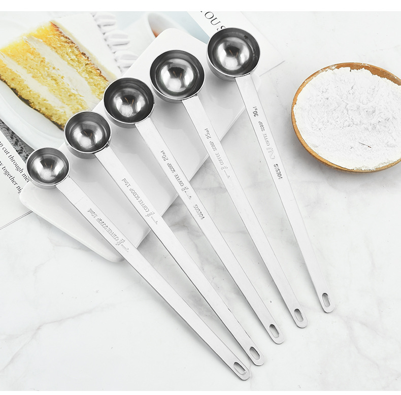 批发304不锈钢量勺咖啡勺家用糖粉勺面粉勺奶粉勺调味勺烘焙咖啡详情11