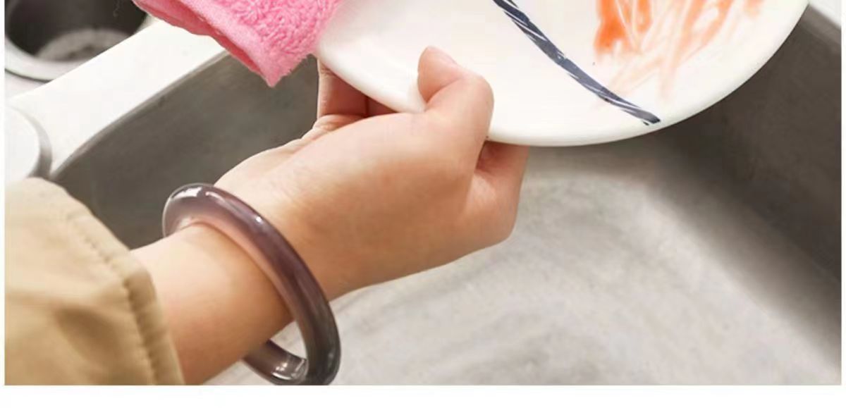 油利除洗碗巾不沾油小方巾吸水不掉毛去油手帕纯木质纤维厨房抹布详情4