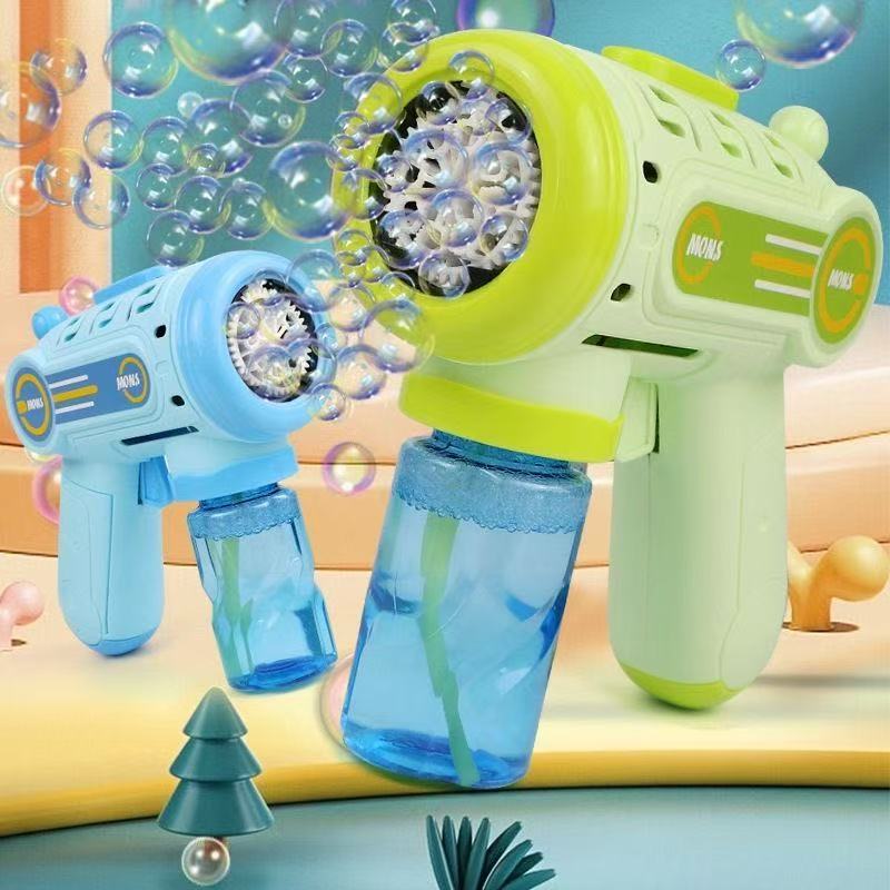 多孔网红泡泡枪玩具儿童自动多孔吹泡泡机大号泡泡补充液户外玩具详情12