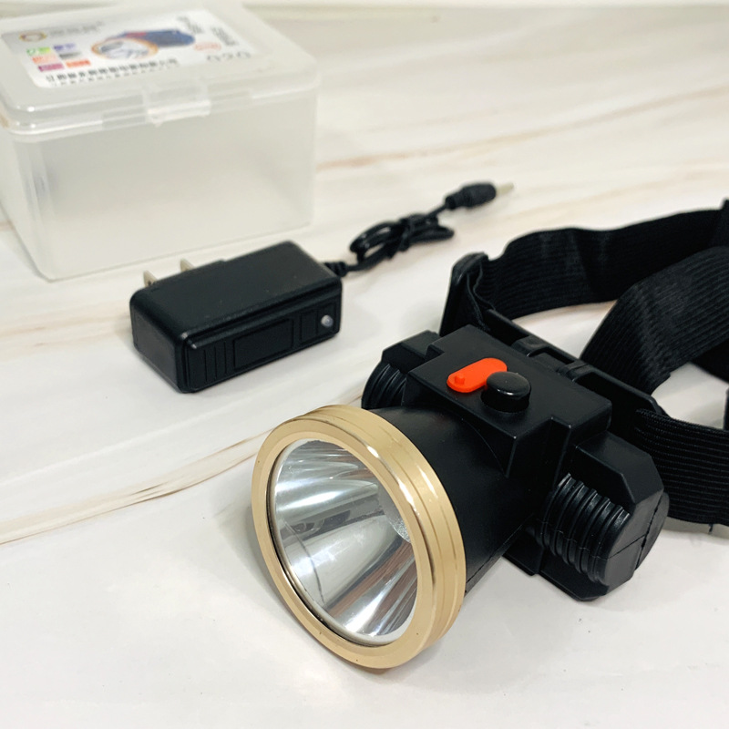 Factory wholesale outdoor rechargeable lithium battery headlamps, led outdoor lighting, night riding strong light head wearable flashlights pic 5