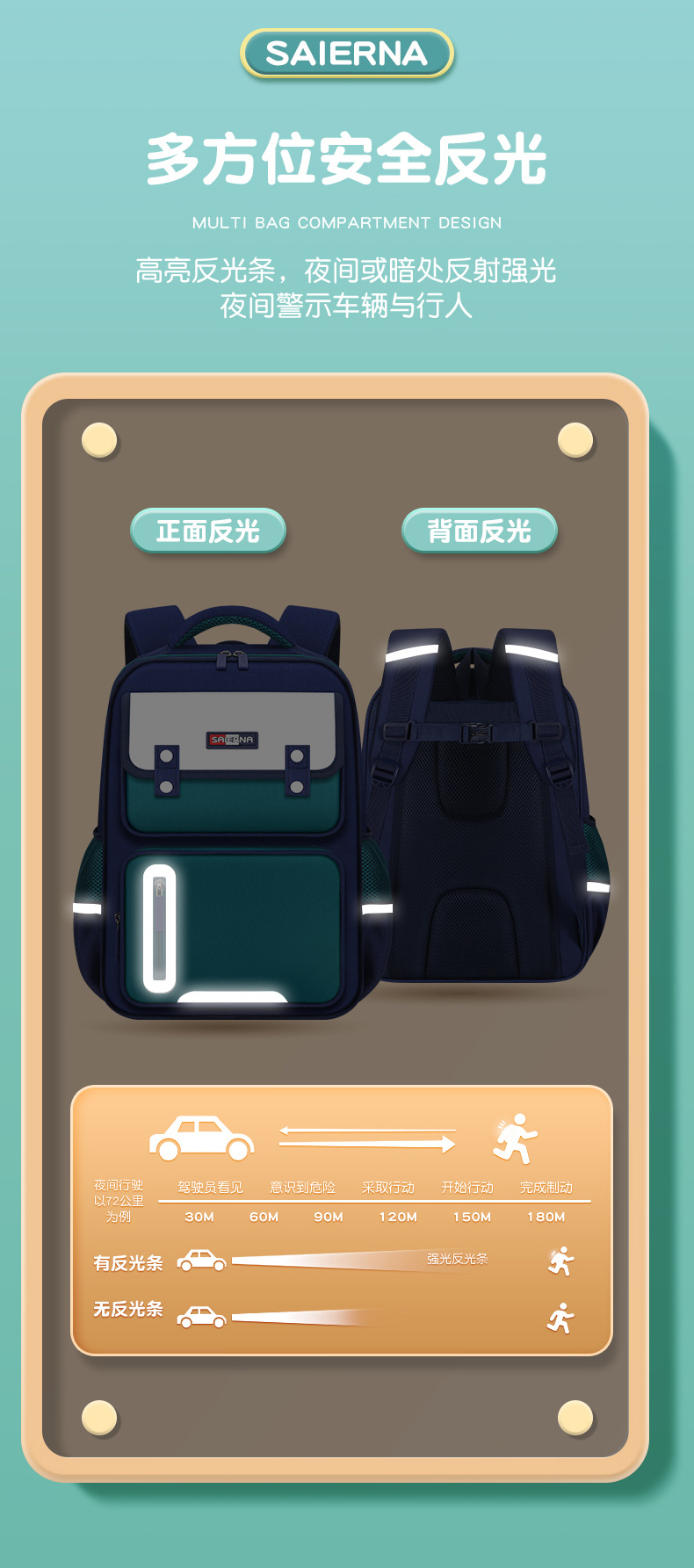 批发2023小学生书包男儿童书包女1-3-6年级书包印制可加字印logo详情17