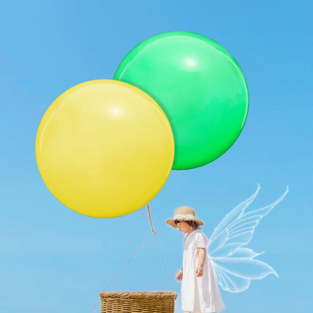 36寸乳胶气球大气球公园卖儿童玩具气球摆摊大号正圆气球地爆气球详情12