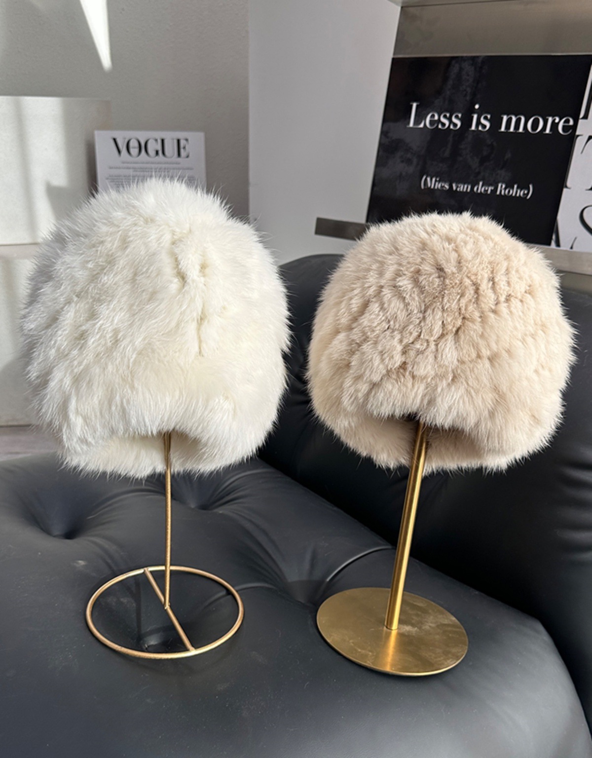 品牌【森多娜】2025新款韩系兔毛绒帽子女秋冬款加厚保暖防寒批发成人帽显脸小皮草护耳渔夫帽高级百搭款详情19