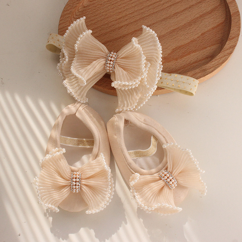 Baby diadema calcetines set niños adorables lazo peluquería flores bebé recién nacido luna llena tocados mujer pic 11