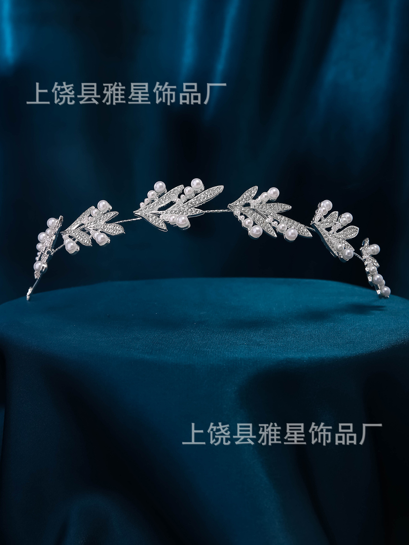 Accesorio nuptial premium sense alloy strass crown vestido de novia tocados lujo ligero diamantes diamantes diamantes blancos joyas corona pic 15