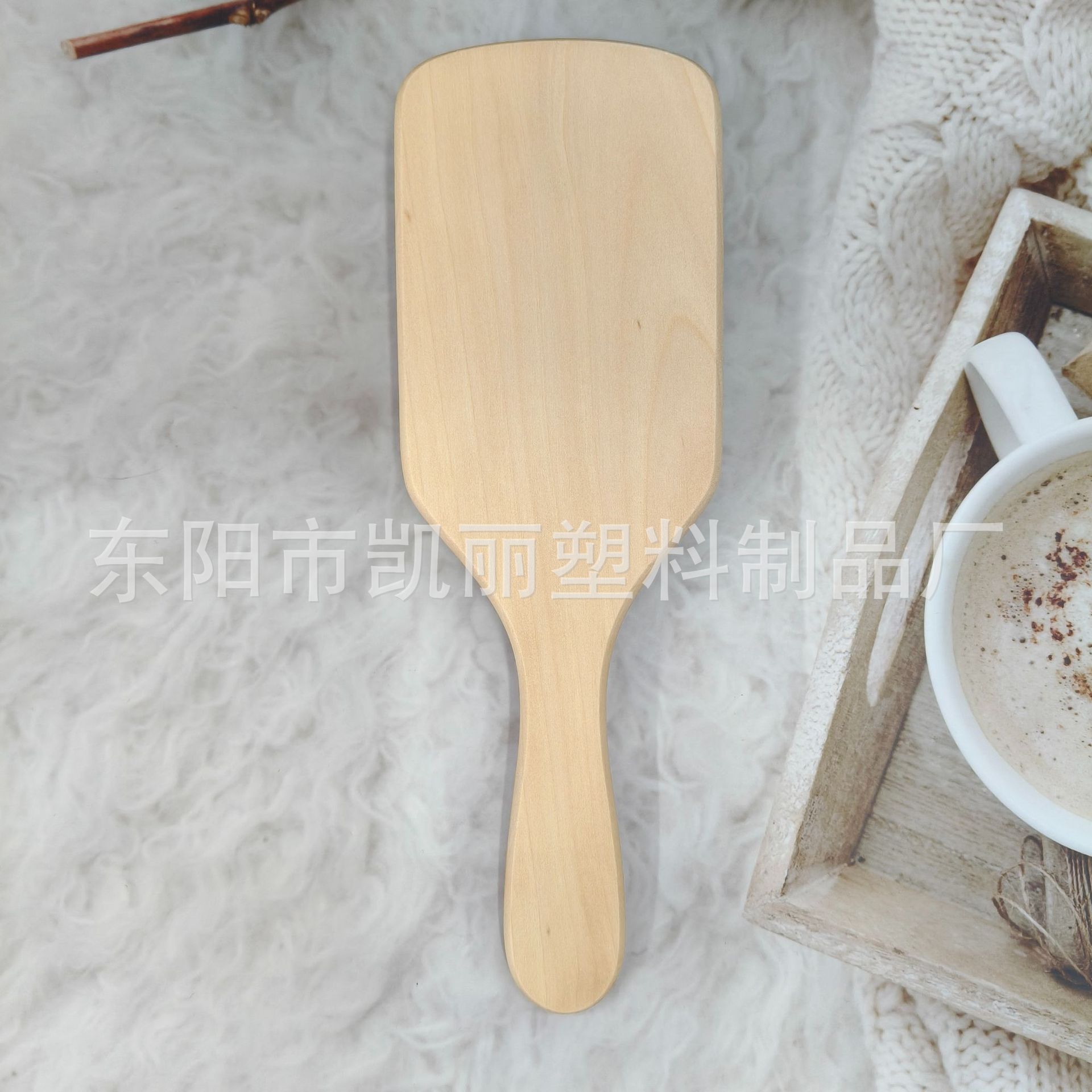 批发高质量头皮按摩气垫梳美发木梳气囊梳防静电长发护理木头梳子详情9