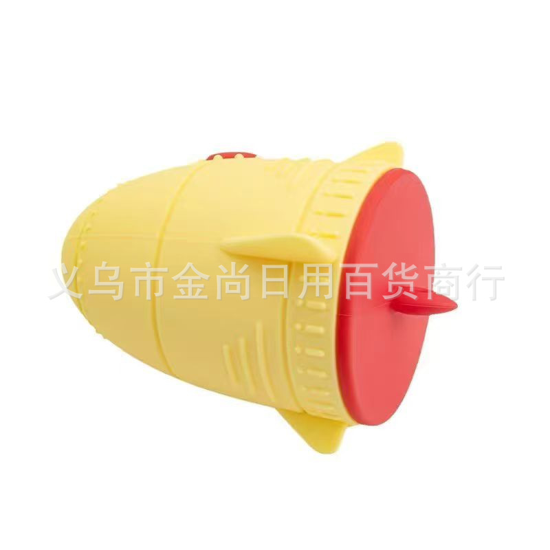 新款宠物漏食玩具食品级硅胶磨牙益智耐咬喂食玩具猫狗漏食器详情4