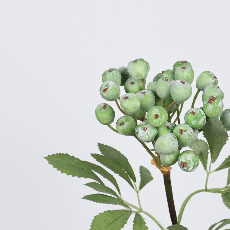 仿真植物蓝莓果果实浆果树枝树杈拍照布置场景装饰绿植造景仿真花详情11