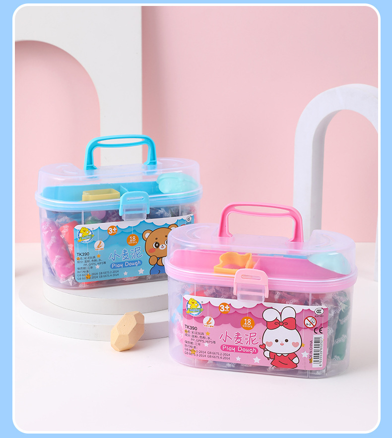 Jingjing ultra-light Clay plasticine Toy Manufacturer, 24-color diy handmade wheat clay toys for children. Wholesale pic 11