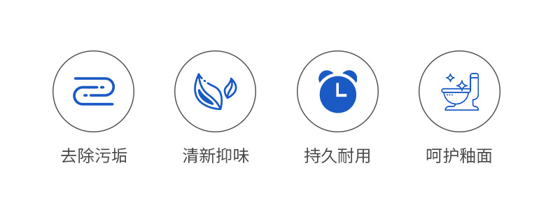 洁厕灵清香型除臭马桶清洁剂洁厕宝双效双色蓝泡泡厕所卫生间用品详情2