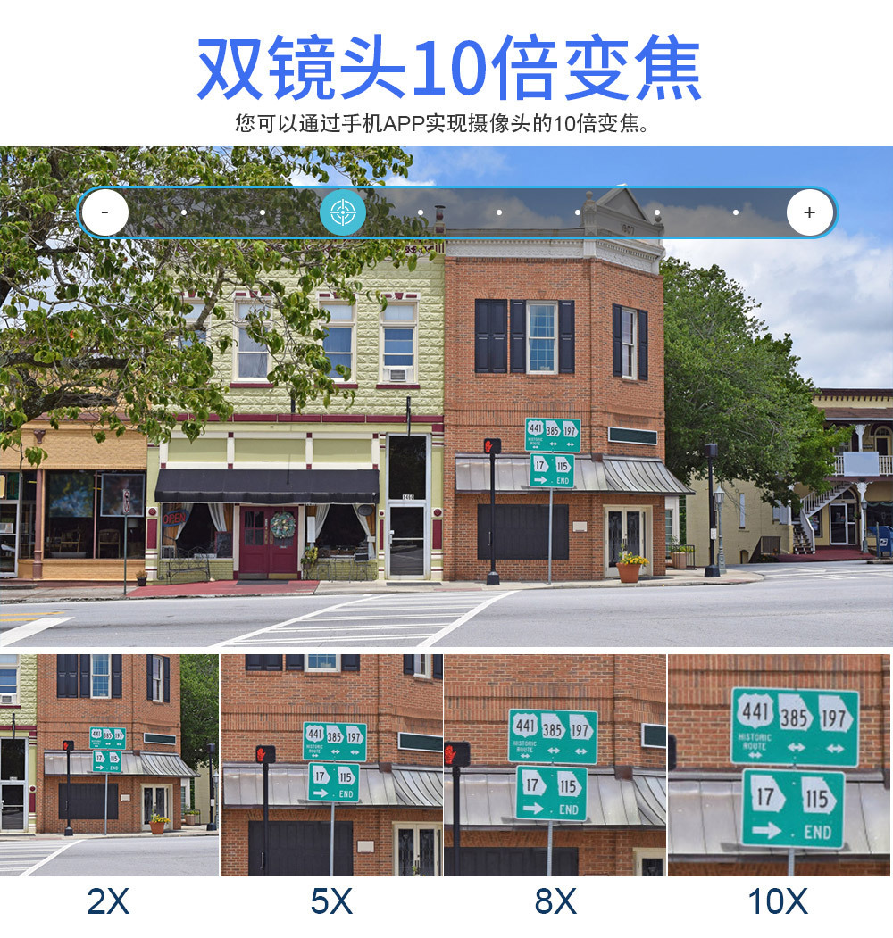 Okam户外高清10倍变倍wifi网络4g远程夜视solar太阳能监控摄像机详情5