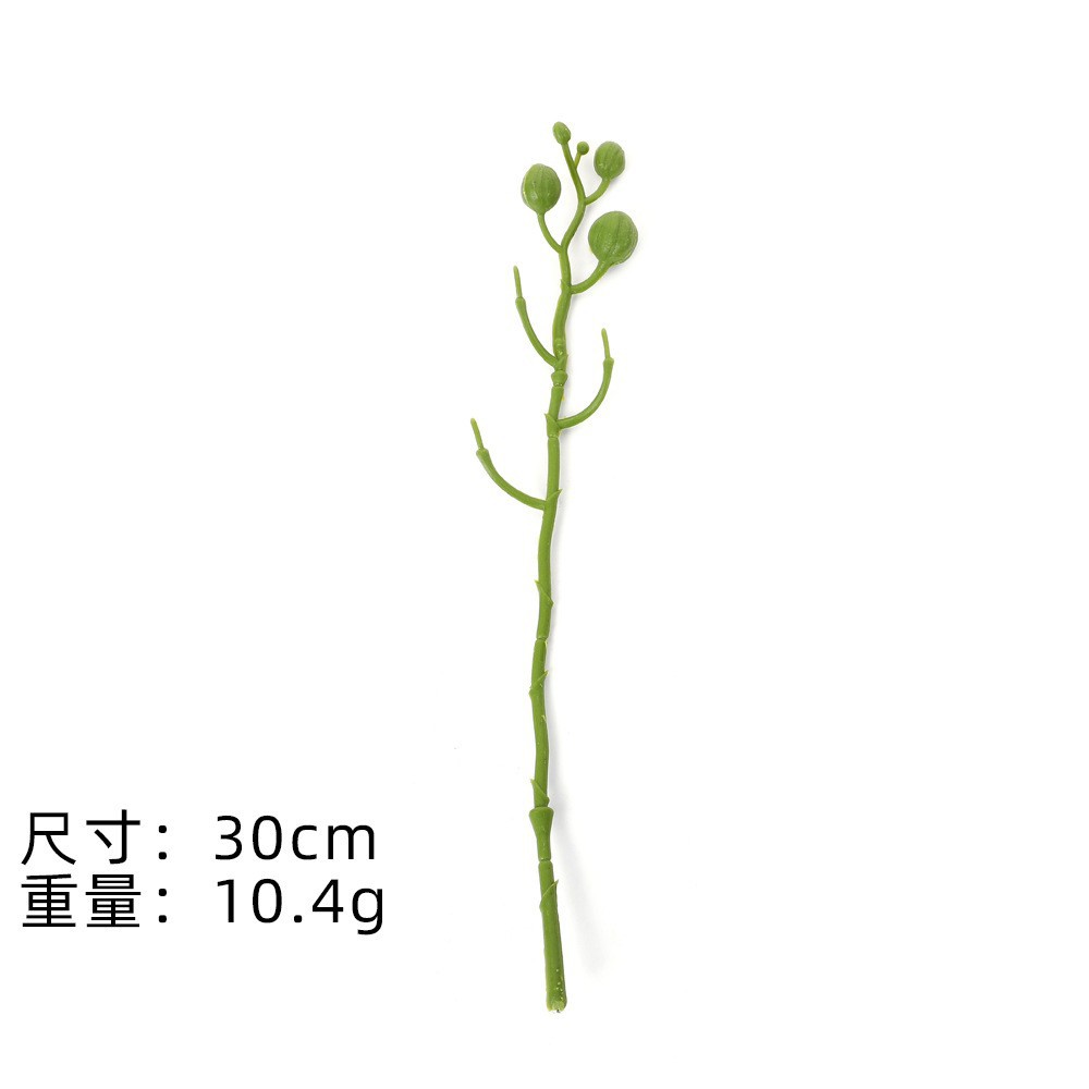 仿真花塑料玫瑰花枝配件假花干花制作花杆园艺装饰材料办公文化用品详情12