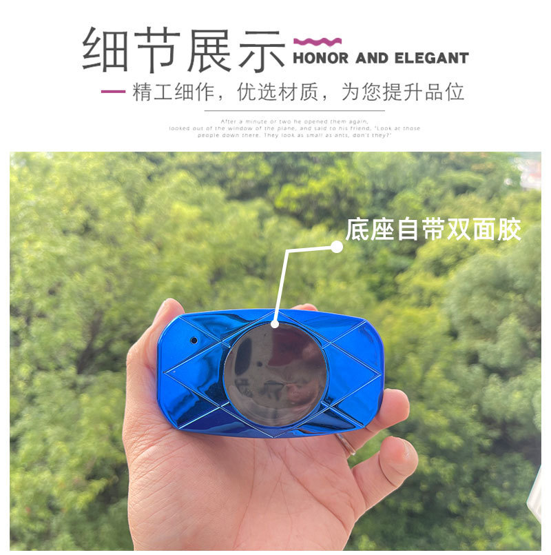 Solar-powered car perfume, scented stars, car ornaments, creative astronauts, high-end interior center console pic 7