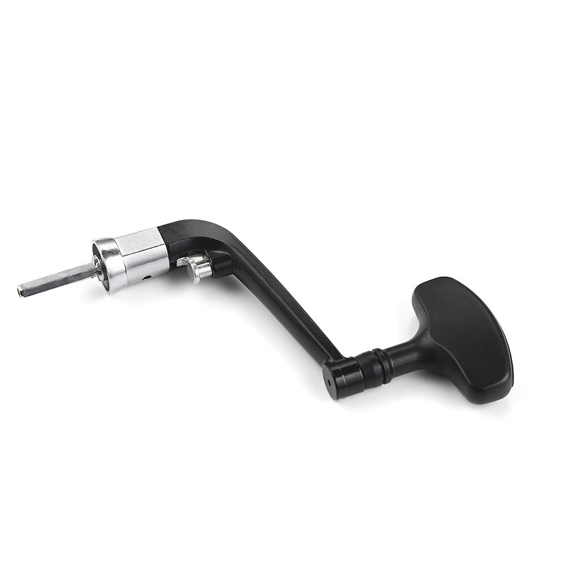 Metal fishing wheel folding handle, fishing rod wheel handle, throwing rod wheel handle, fish wheel arm accessory, spinning wheel handle pic 12