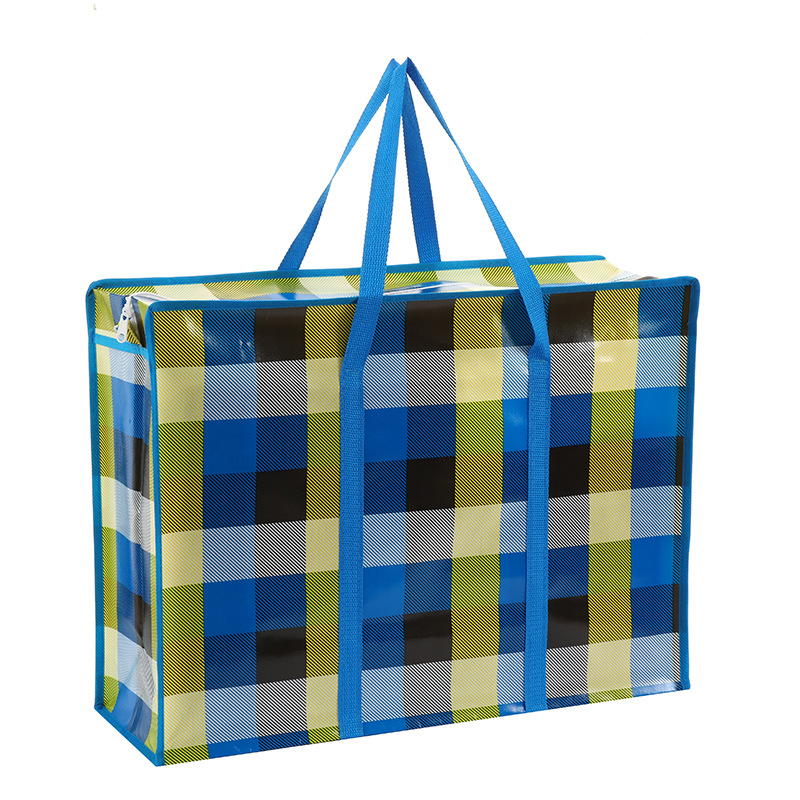 现货大容量防水搬家袋手提袋覆膜无纺布旅行衣物收纳袋超市购物袋详情8