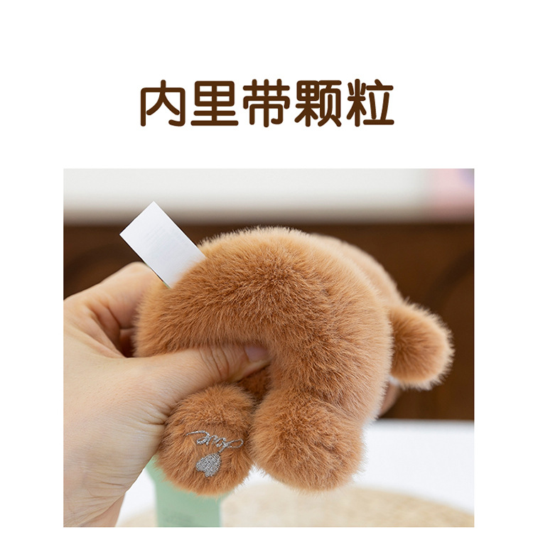 Authentic desk companion, doll, learning accessory, little penguin figurine, cute plush toy, capybara panda doll pic 2