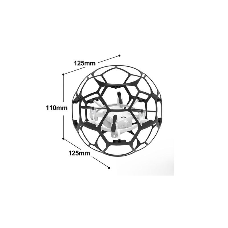 智能悬浮大直径航拍刷飞行球儿童教学专用竞赛足球无人机详情20