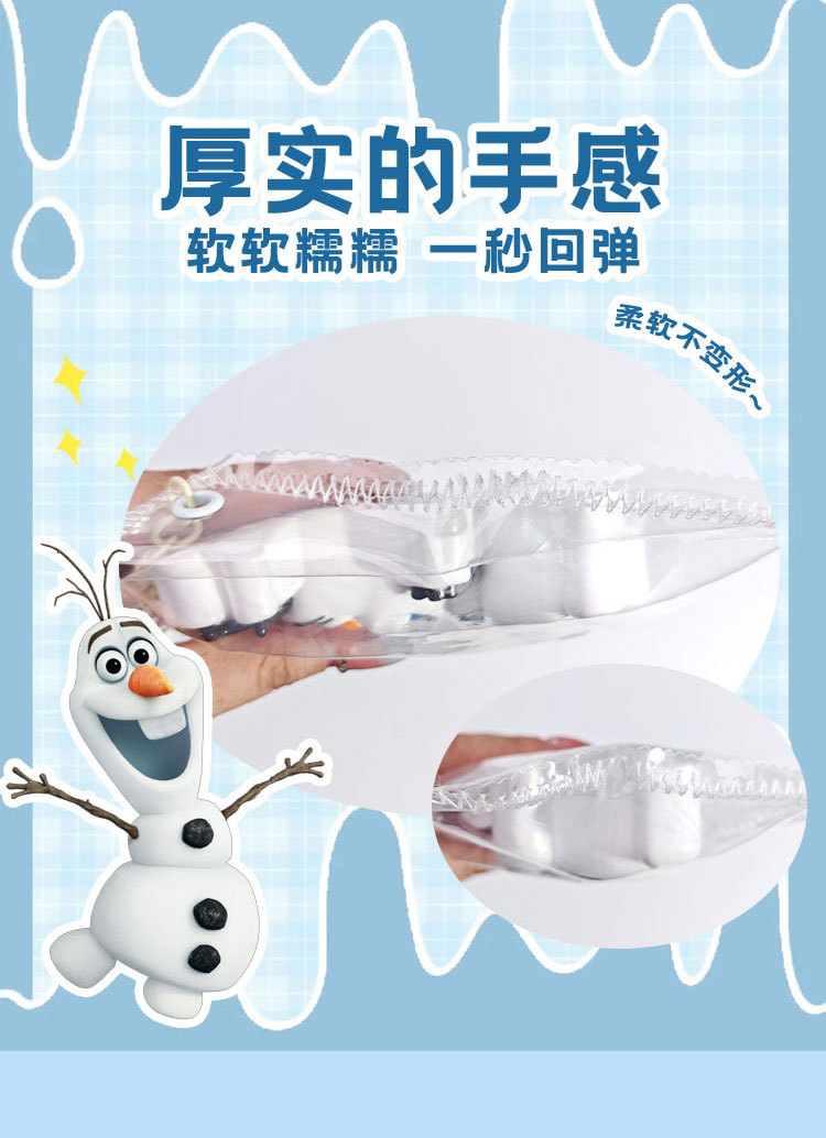 Disney Frozen Olefin Pinching Fun Liquid Silicone stress-relieving Toy, cute keychain pendant, stress-relieving wonder pic 4