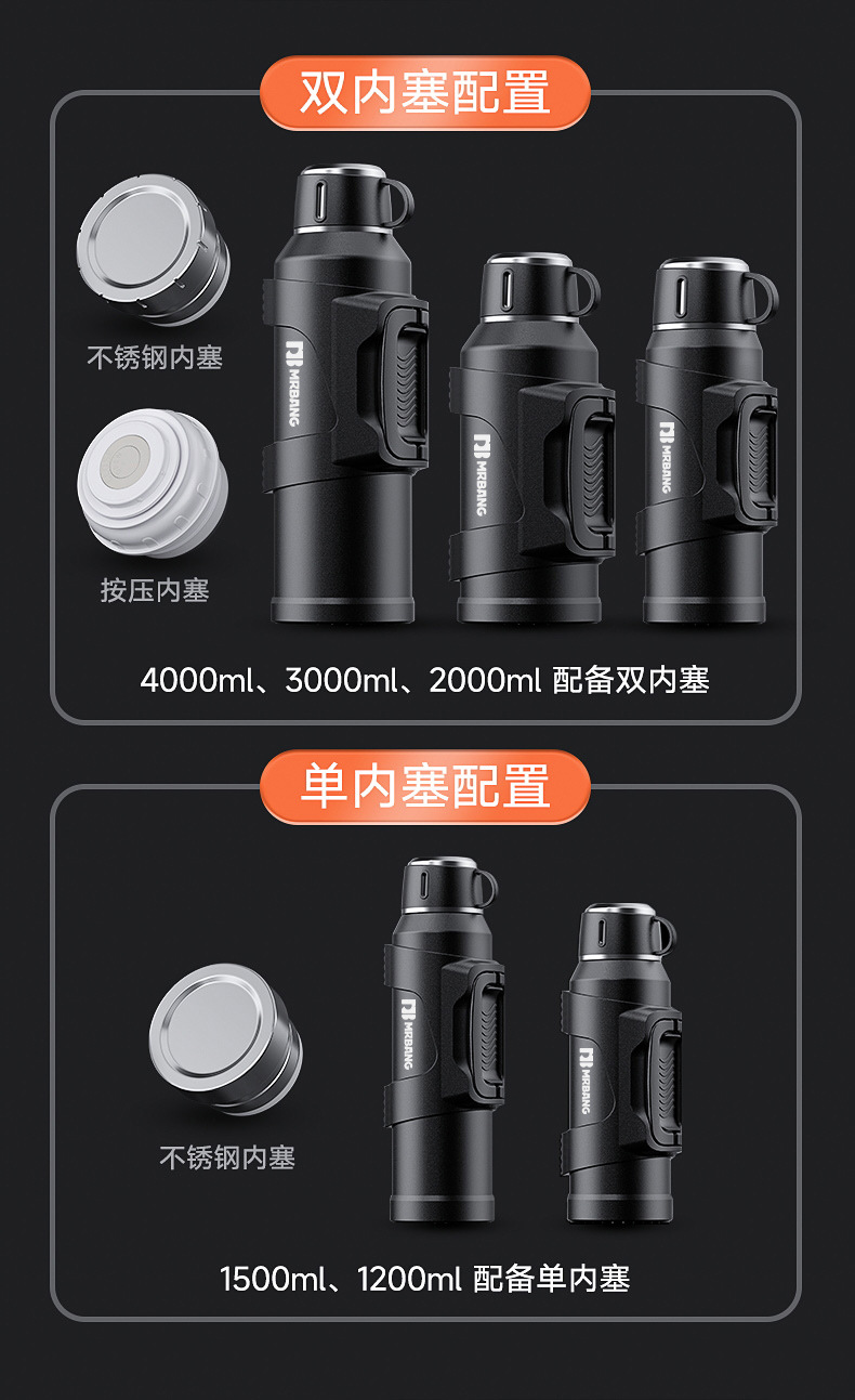 运动保温杯316食品级大容量家用户外加厚不锈钢水杯保温壶便携详情10