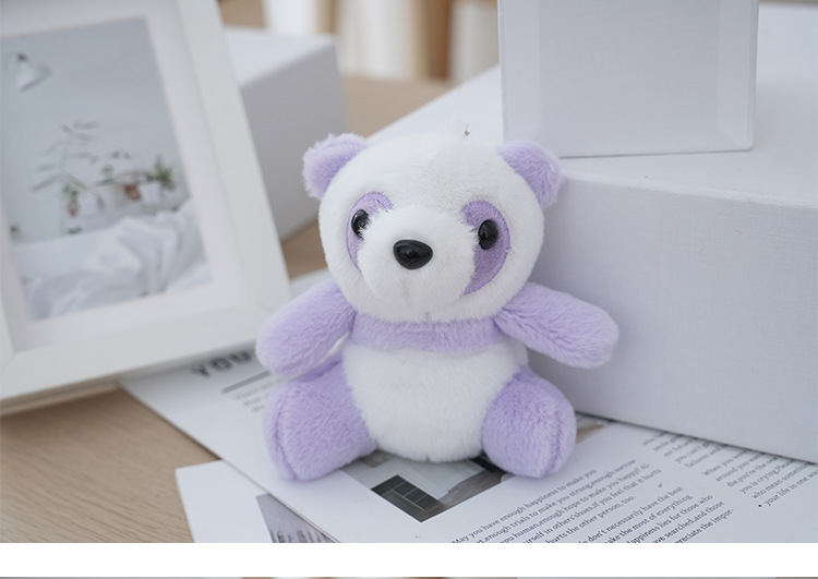 Plush panda plush toy backpack pendant, the same style of plush toy doll doll souvenir as the Chengdu base pic 11