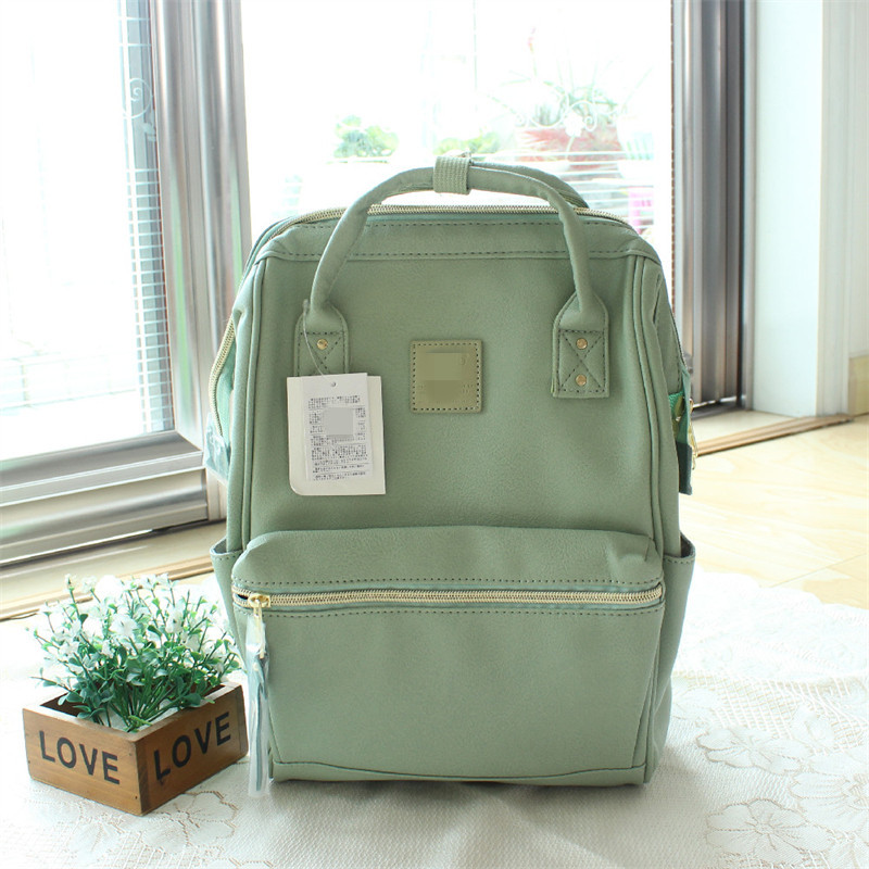 Rakuten leather backpacks from Japan: Simple and stylish for female college students and ladies, large-capacity backpacks for middle school students pic 10