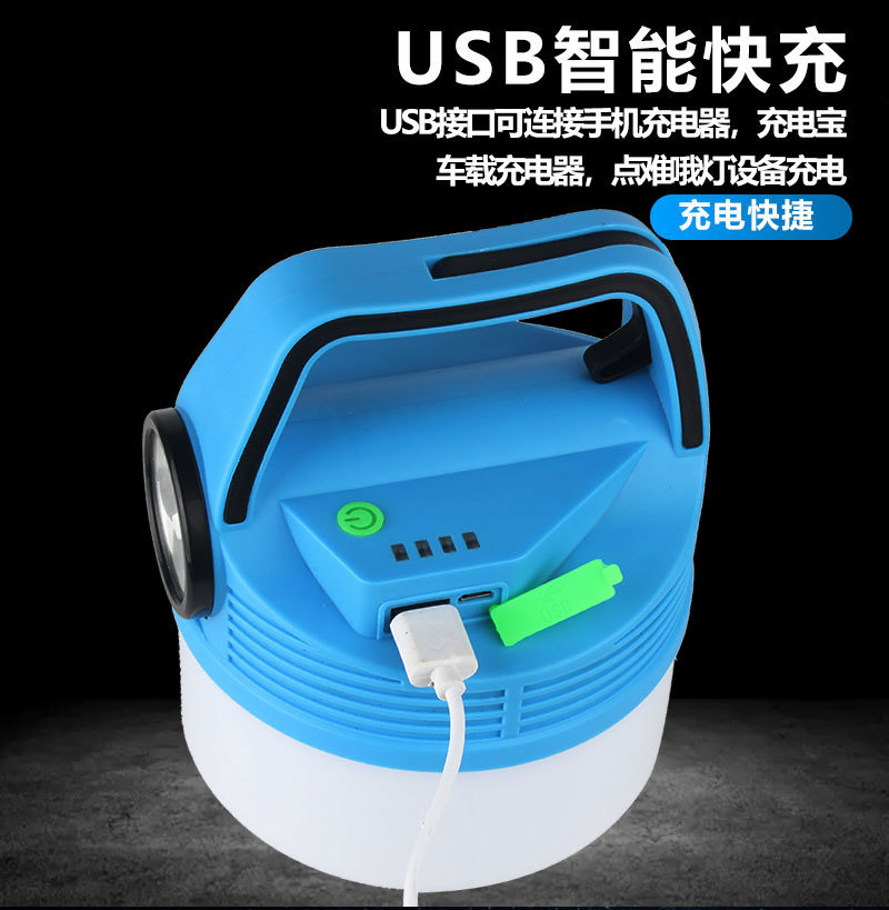 跨境露营灯led灯便携式帐篷灯户外野营灯多功能马灯usb充电地摊灯详情15