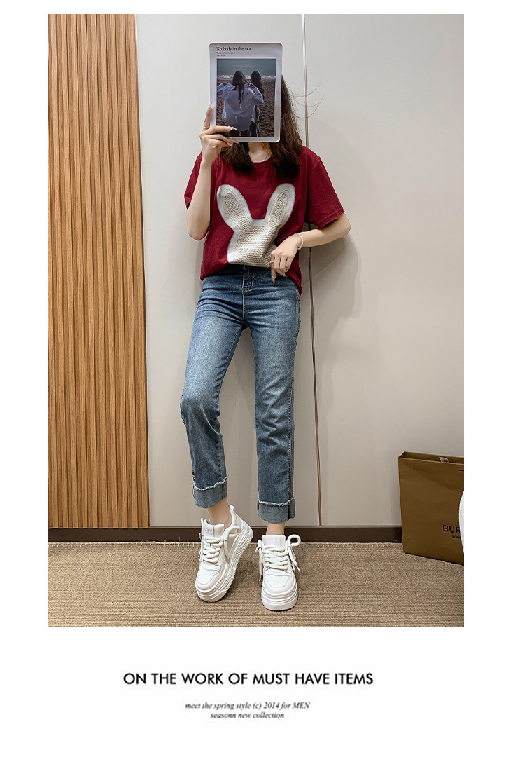 欧洲站女鞋2023秋季新款轻便时尚百搭休闲小白鞋女松糕厚底板鞋女详情8