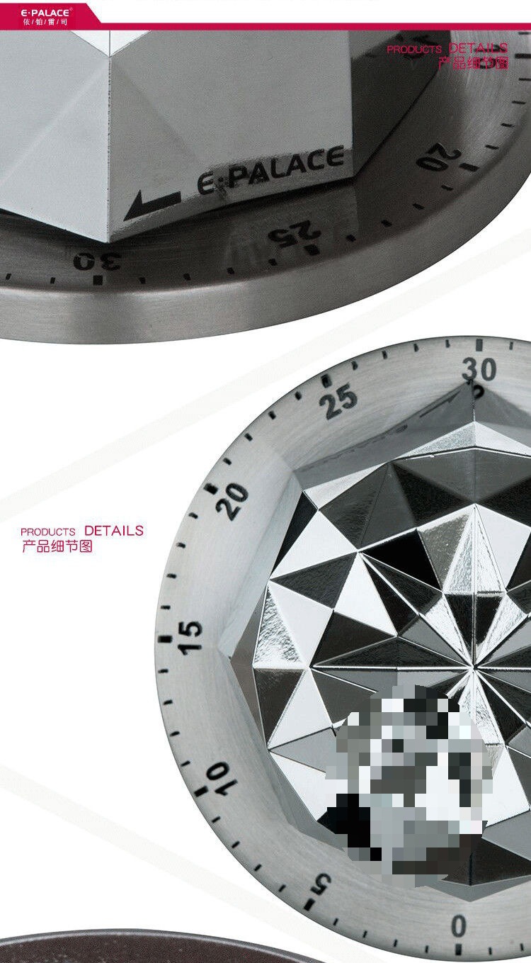 学生计时器提醒器厨房器家用时间管理器磁盘机械式闹钟详情34