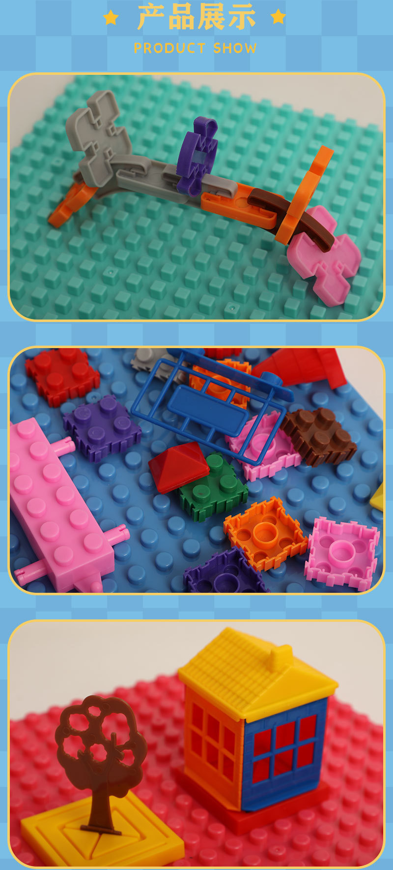 Niños múltiples formas combinación libre puzzles bloques de construcción smart sticks hecho a mano ensamblaje almacenamiento construcción hogar 100 formas cambiantes pic 3