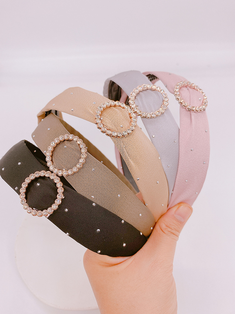 义乌地摊头发饰品2元文具店批发网红女宽边镶钻高颅顶发箍头箍G21详情23