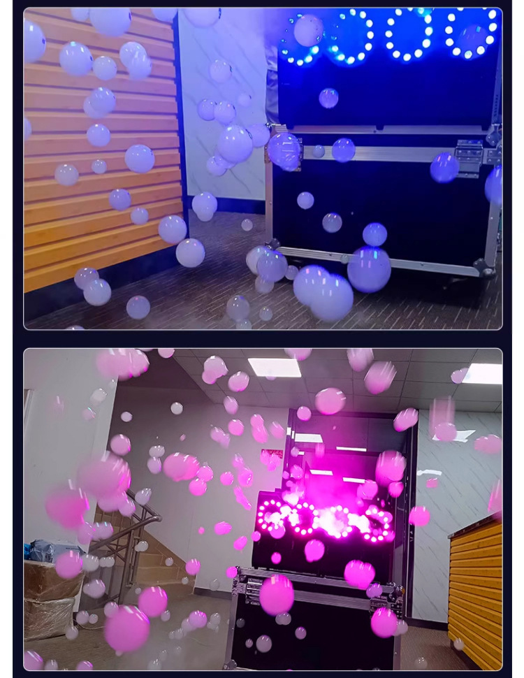 舞台烟雾泡泡机四孔led烟泡机专用演出婚礼道具酒吧大型吹泡泡机详情12