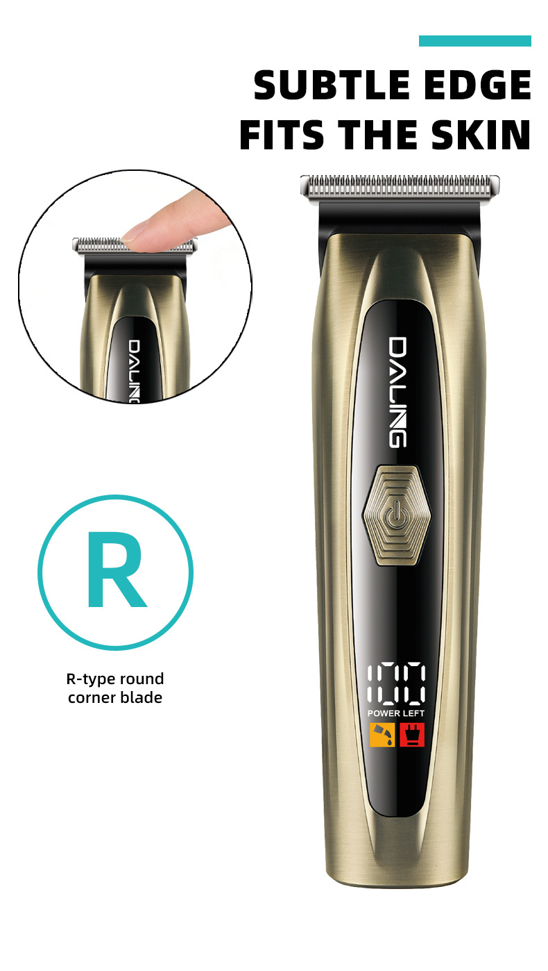 DALINGd darling DL-9505 profesional hombre 3in1 kit de aseo eléctrico para peluquería corte de pelo corte eléctrico pusher pic 10