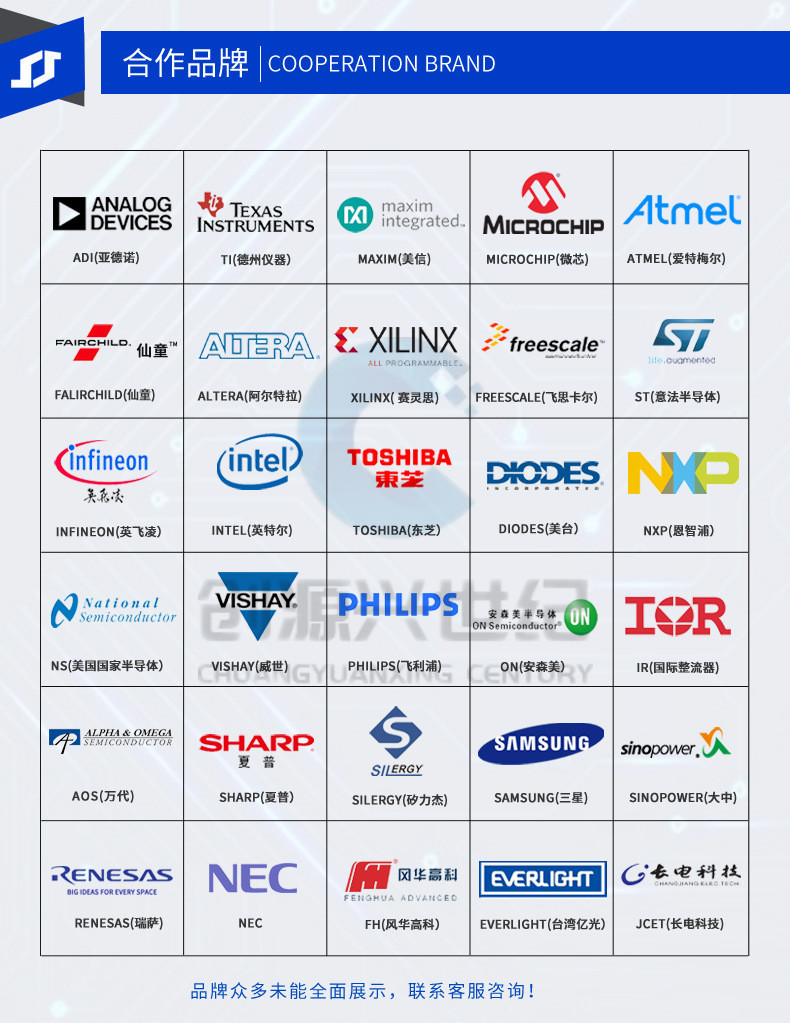 One-stop electronic component BOM matching, integrated circuit chips IC, resistors, capacitors, inductors, diodes, transistors pic 62