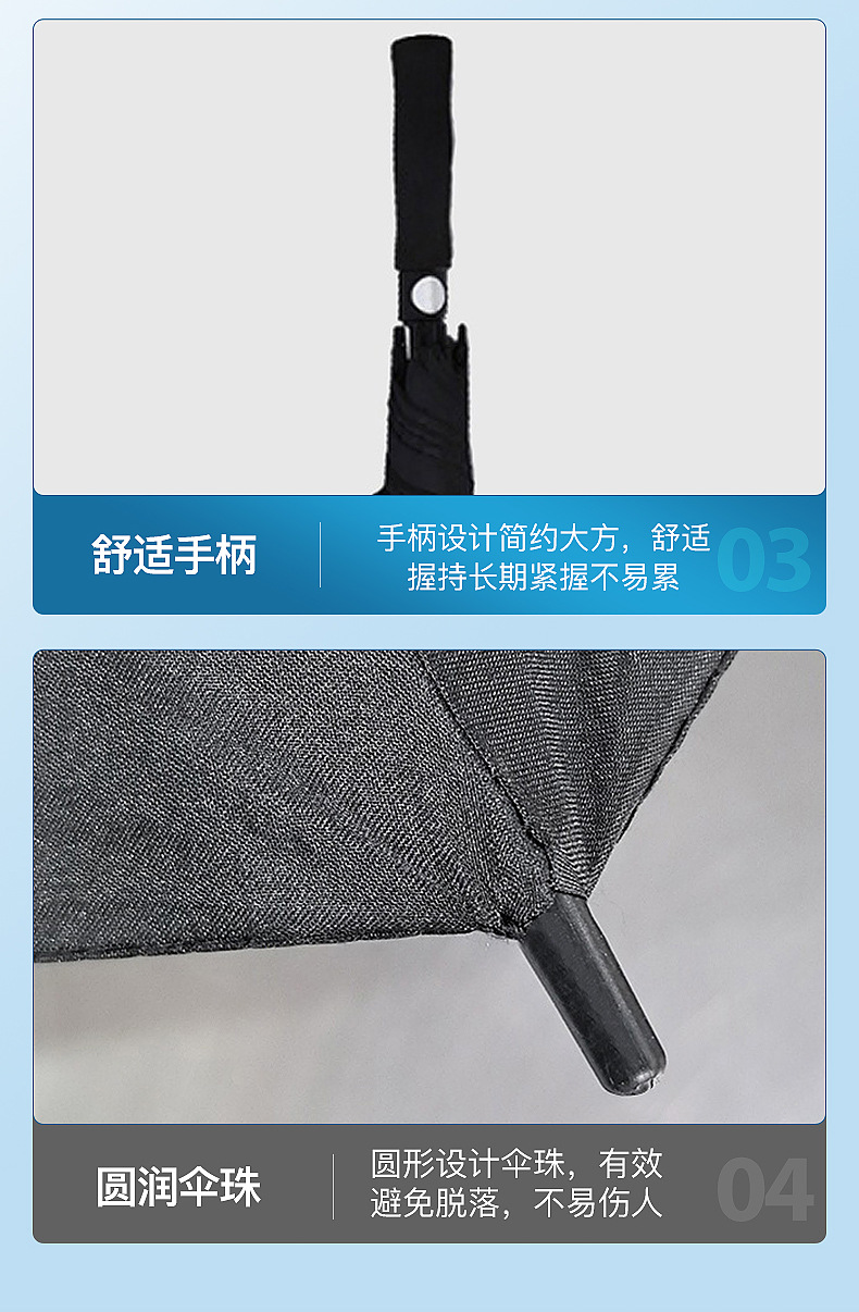 Automatic golf sun umbrella, straight-bar business gift umbrella, all-weather dual-purpose, digital printed sunshade, long-handled umbrella pic 19