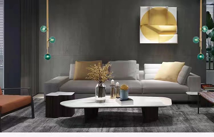 New modern light luxury Nordic creative bedroom bedside chandelier, simple and individual living room model room chandelier, full-house manufacturer pic 23